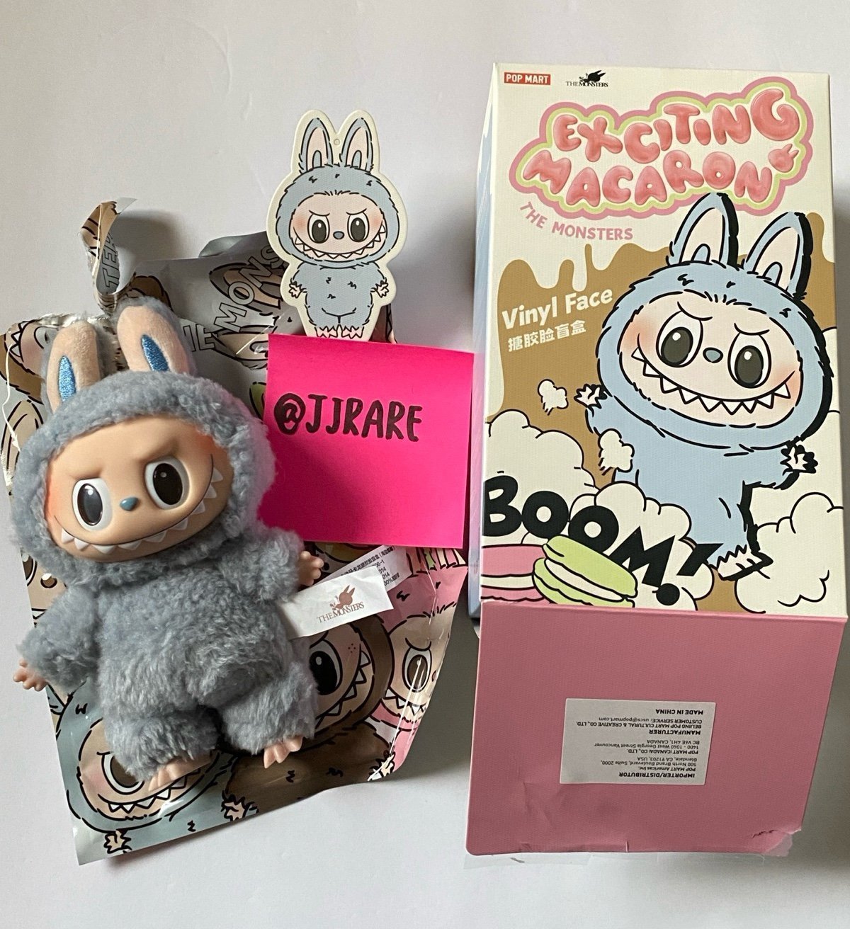 SEA SALT COCONUT Pop Mart Labubu the Monsters Exciting Macaron