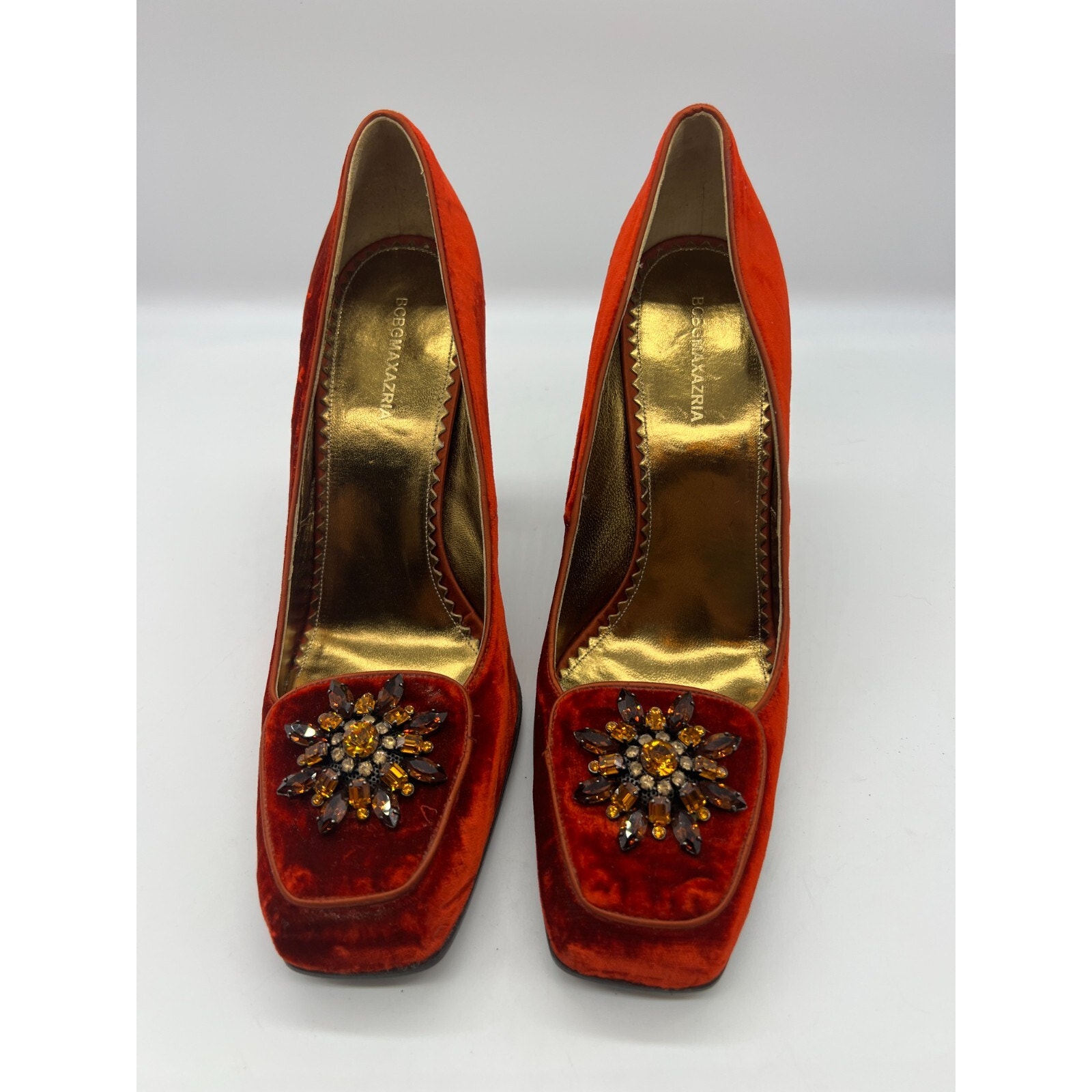 burnt orange pumps