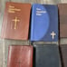 Lot Of 8 Holy Bibles Compact Personal Size NAB ESV NIV NKJV HCSB KJV