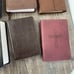 Lot Of 8 Holy Bibles Compact Personal Size NAB ESV NIV NKJV HCSB KJV