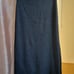 liz claiborne charcoal grey wool maxi skirt