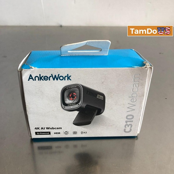 Ankerwork C310 4k Ai Auto Focus Webcam