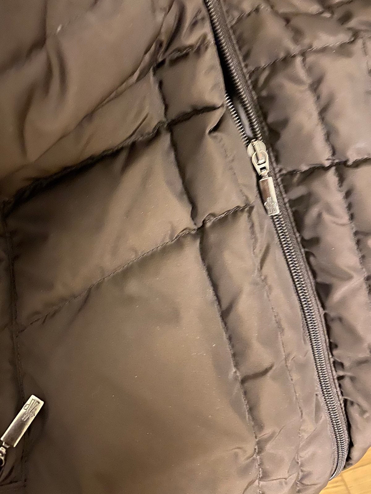 Moncler womens size small vintage brown