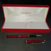 Vintage Sheaffer 282 Red Tartan Ball Pen With Case