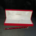 Vintage Sheaffer 282 Red Tartan Ball Pen With Case