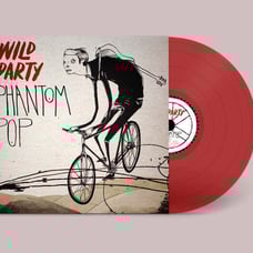 Wild Party - Phantom Pop TRANSLUCENT RUBY RED COLORED Vinyl LP x/500 SUPER RARE