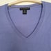 Banana Republic Luxury Blend Men V Neck Sweater Silk Cotton Cashmere XL