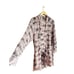 Reiss Alice Circle Printed Shirt Dress in Pink Print Size 4