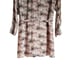 Reiss Alice Circle Printed Shirt Dress in Pink Print Size 4