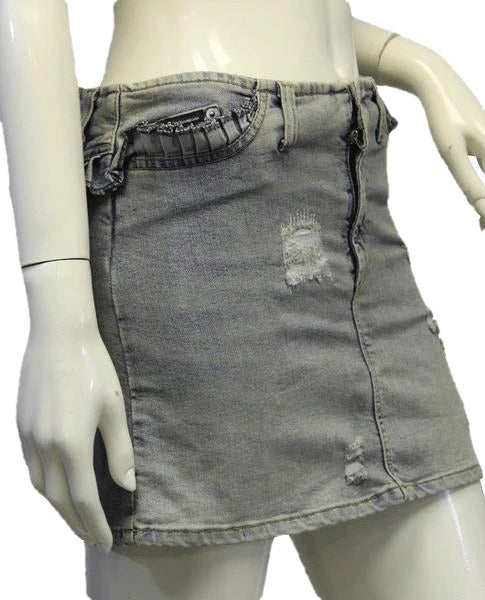 SKIRT Dolce & Gabbana Blue Denim Skirt Size 26 SKU 000052