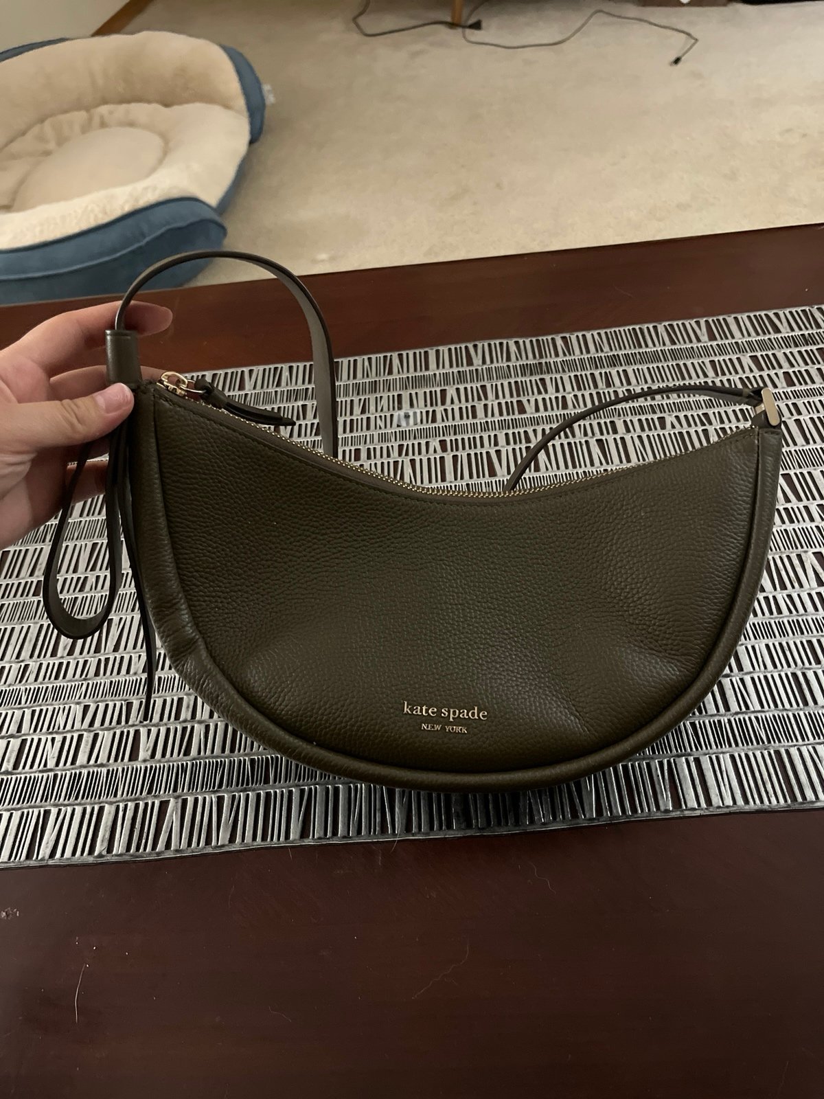 Kate Spade Green Smile Bag
