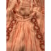 Ramy Brook Medium Rowan Dress Peach Halter Beaded Eyelet Design Mini Dress NWT