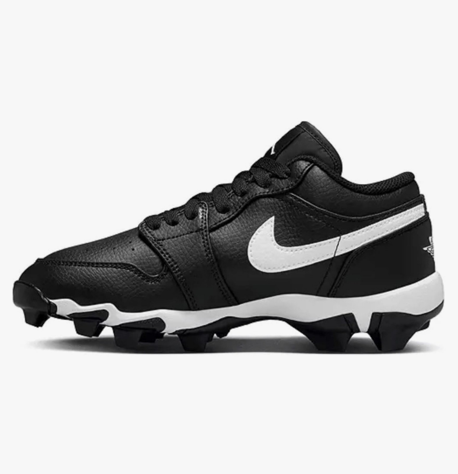Nike Jordan 1 Low Youth Baseball Cleats HF6885-001 5.5Y 5.5