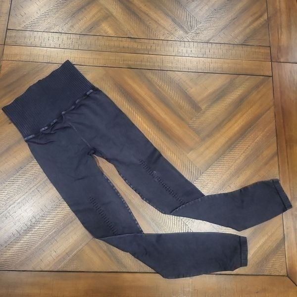 Free People Good Karma leggings washed black XS/S