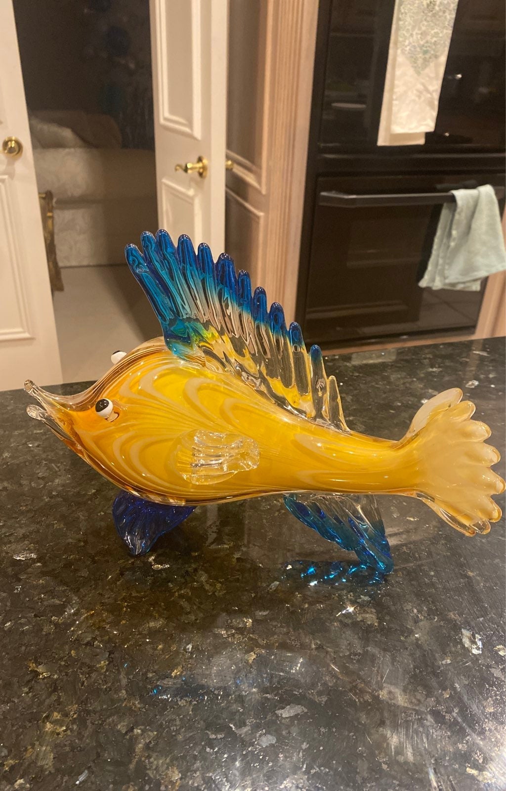 RARE Blown glass Fish