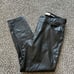 Abercrombie Vegan Leather Curve Love Skinny Pant size 31