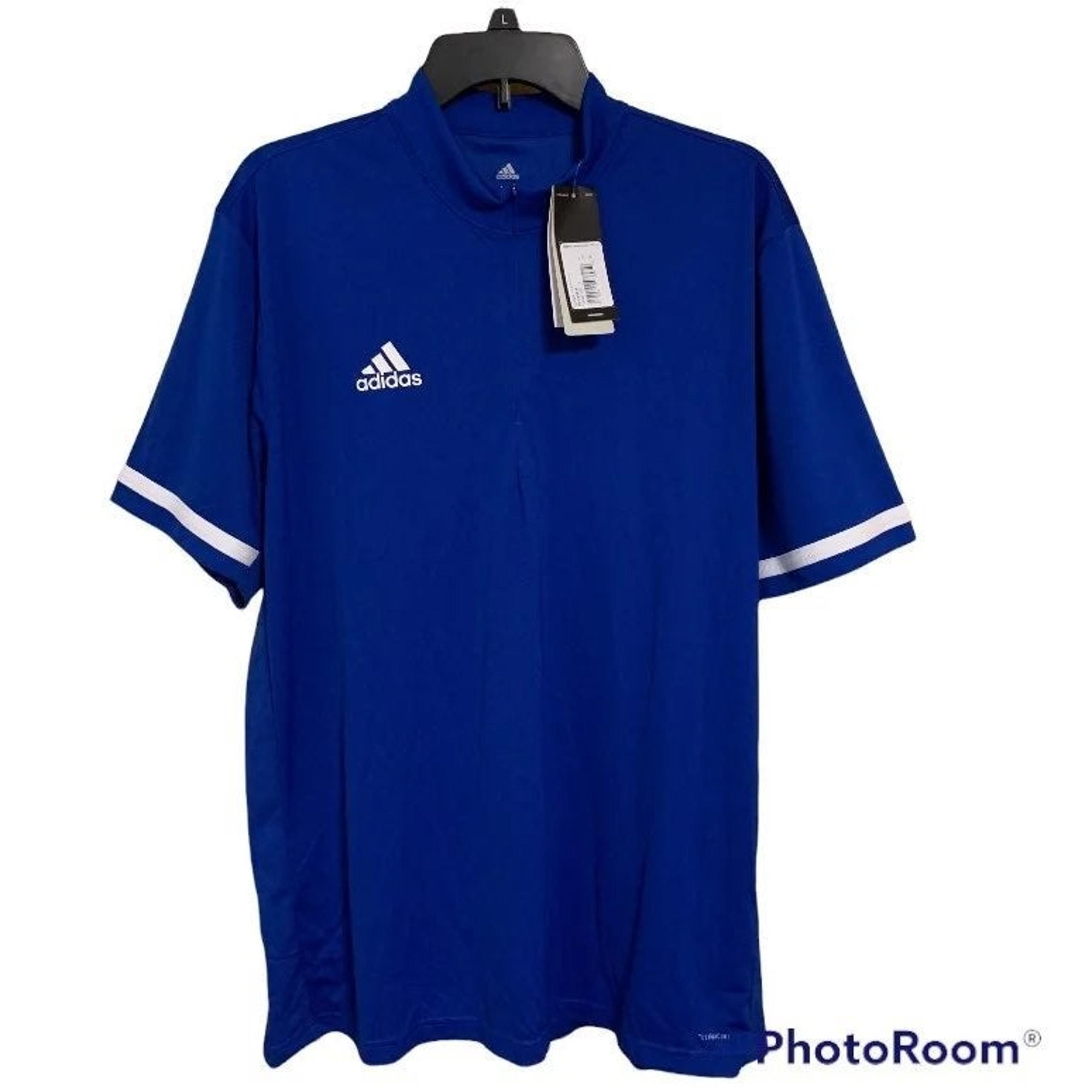 Adidas Climacool Men Medium Lightweight Pullover 1/4-Zip Active Soccer Jersey XL