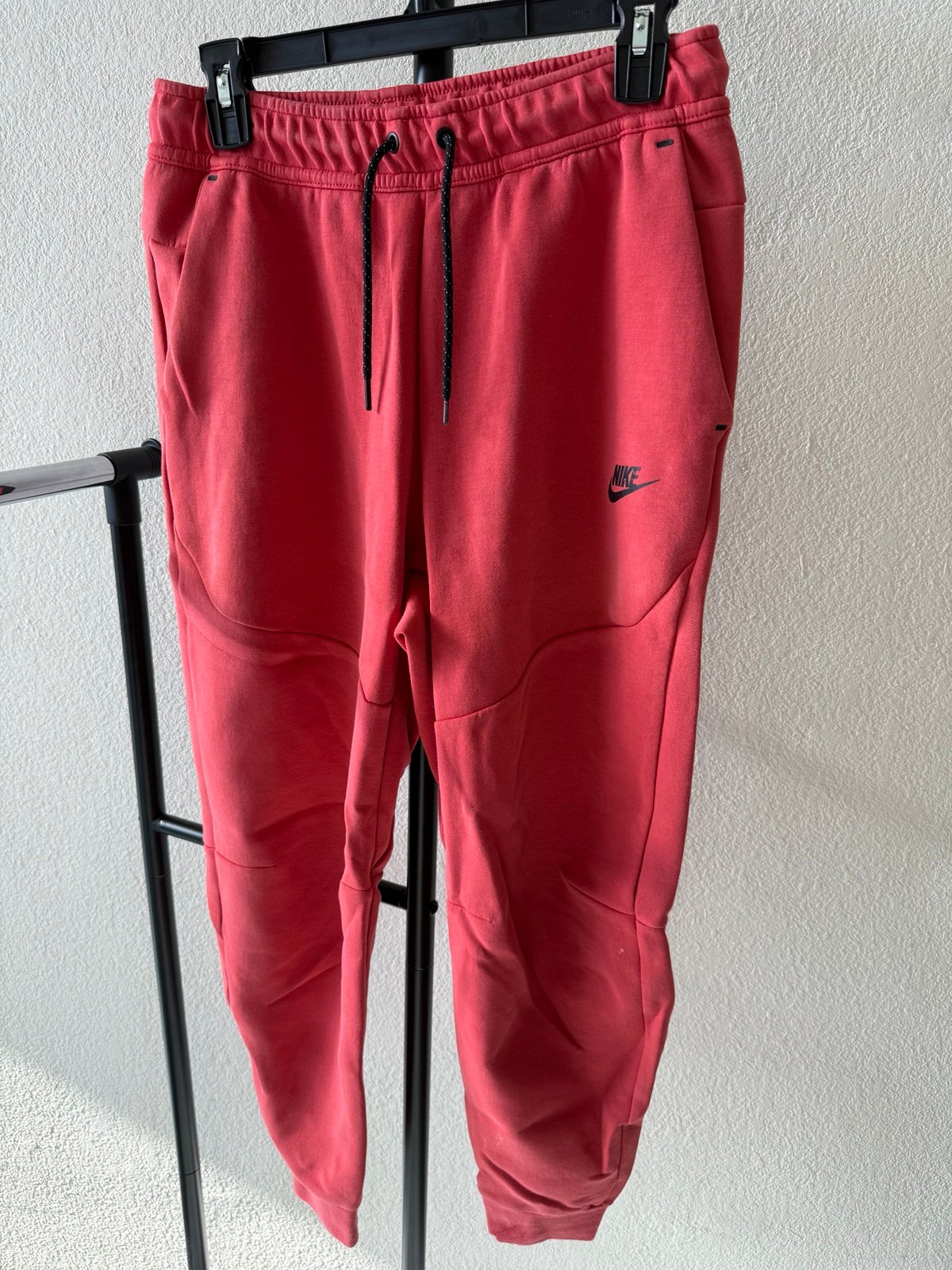 Red Nike Tech Fleece Sweatpants