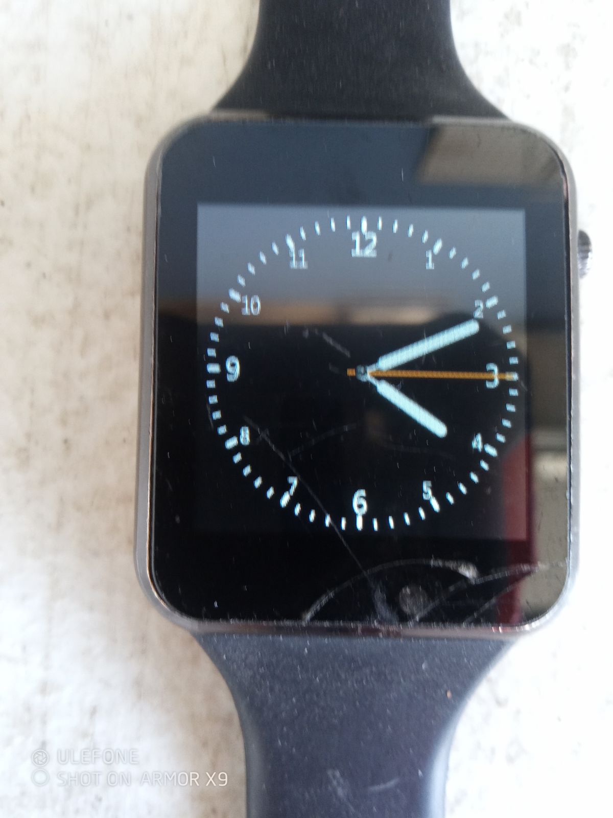 Smart watch with camera