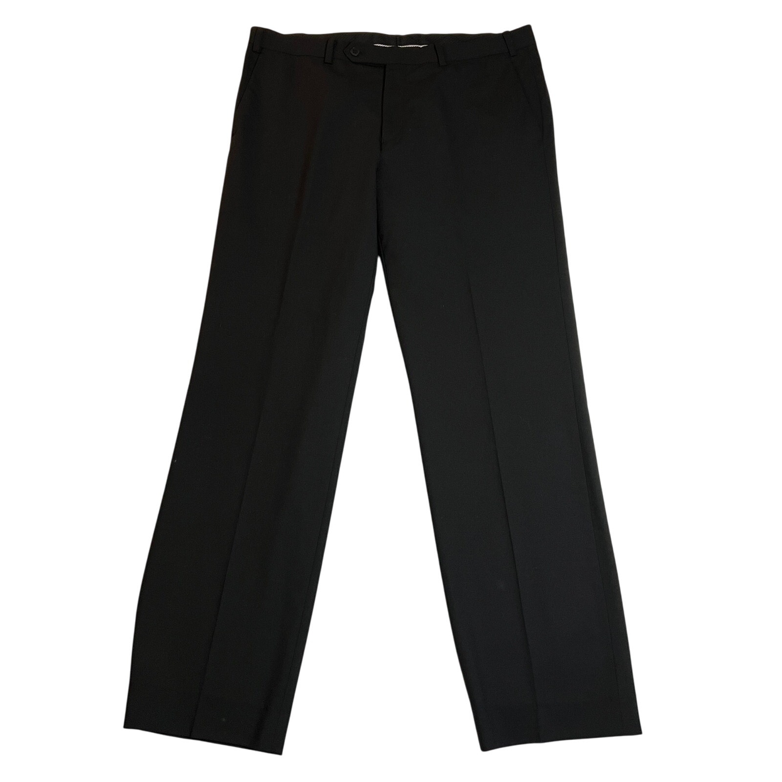 John Varvatos Star USA Men's Wool Blend Straight Leg Trouser Pants Size 36R