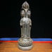Japan's old bronze Eternal Protection of Peace · Four-sided Guanyin is exquisi