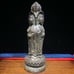 Japan's old bronze Eternal Protection of Peace · Four-sided Guanyin is exquisi