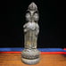 Japan's old bronze Eternal Protection of Peace · Four-sided Guanyin is exquisi