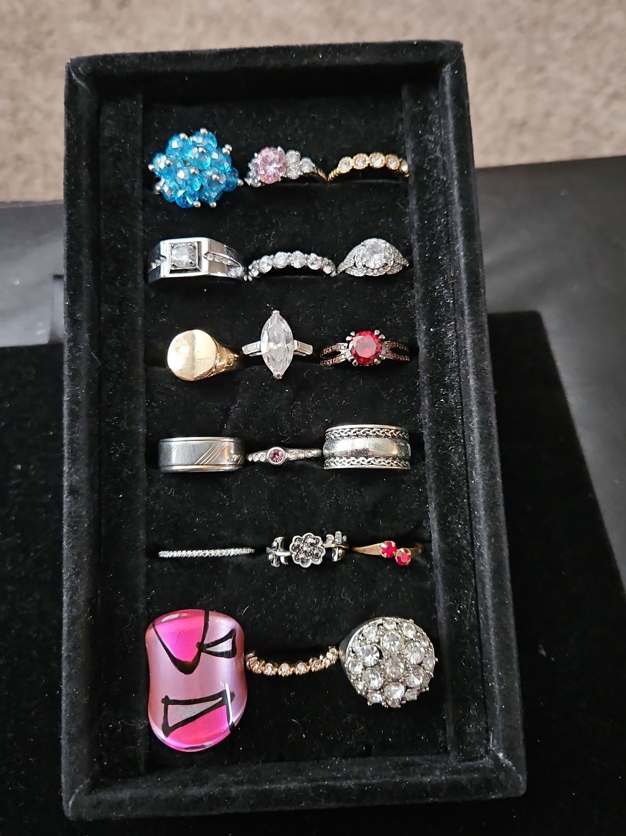 UNCHECKED ESTATE JEWELRY RING Lot - WEARABLE #C29