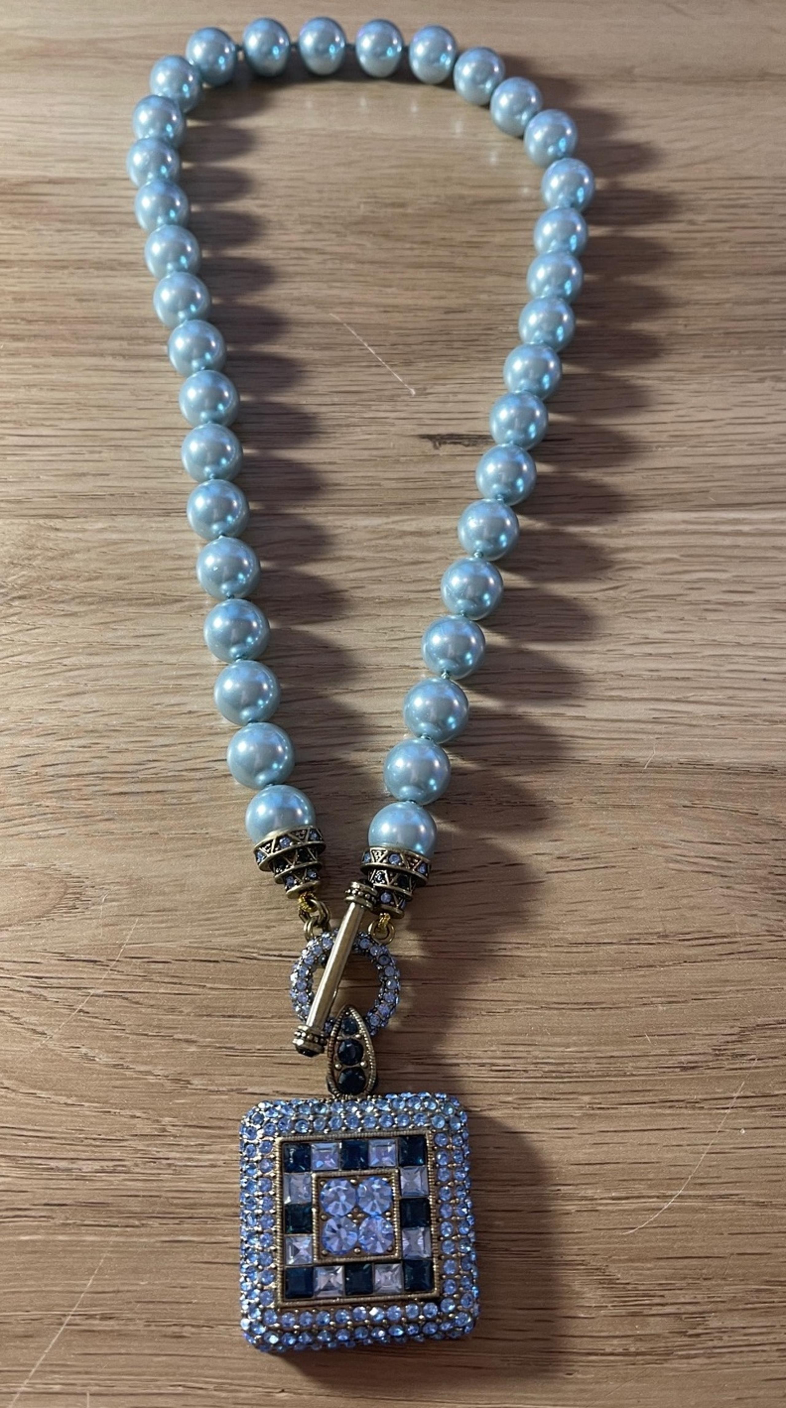 PENDANT NECKLACE BLUE WOMENS - Heidi Daus