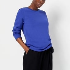 J Jason Wu Long Sleeve Front Tie Sweatshirt
