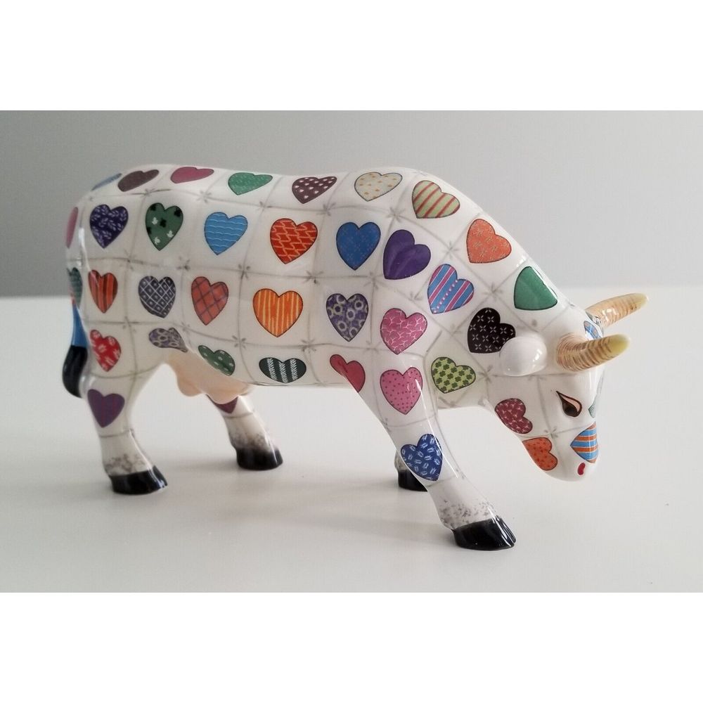 **NICE** Westland Cow Parade Cali-Cow #7359 Cow Parade 2007 ** Very Rare **