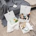 Set of 3 Woven Wicker Storage Basket Box with Lid & Lock,