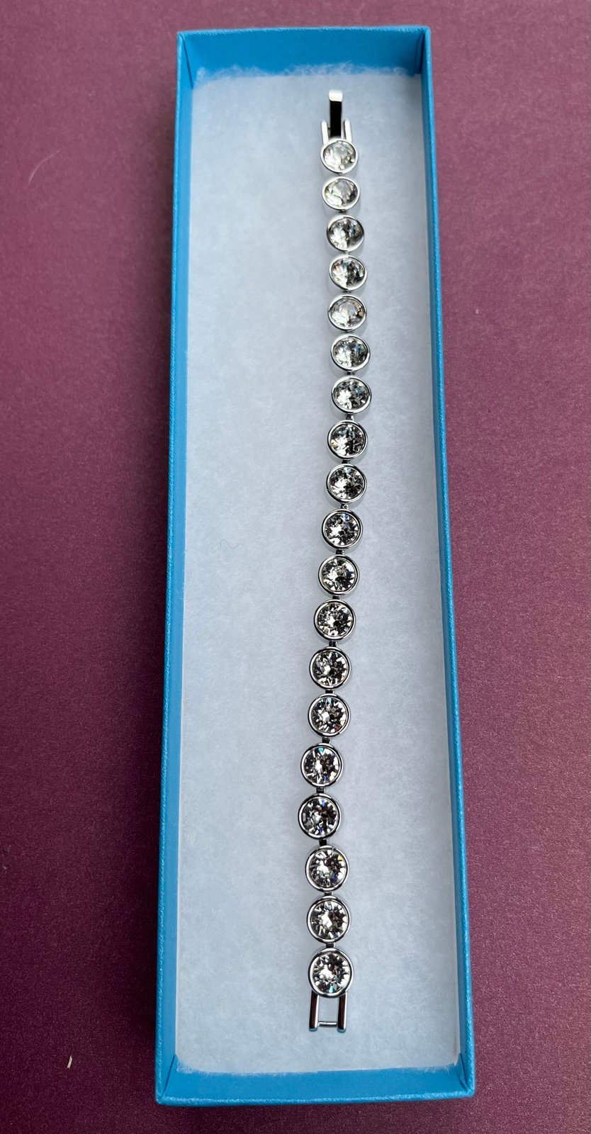 Touchstone by Swarovski white ice bracelet