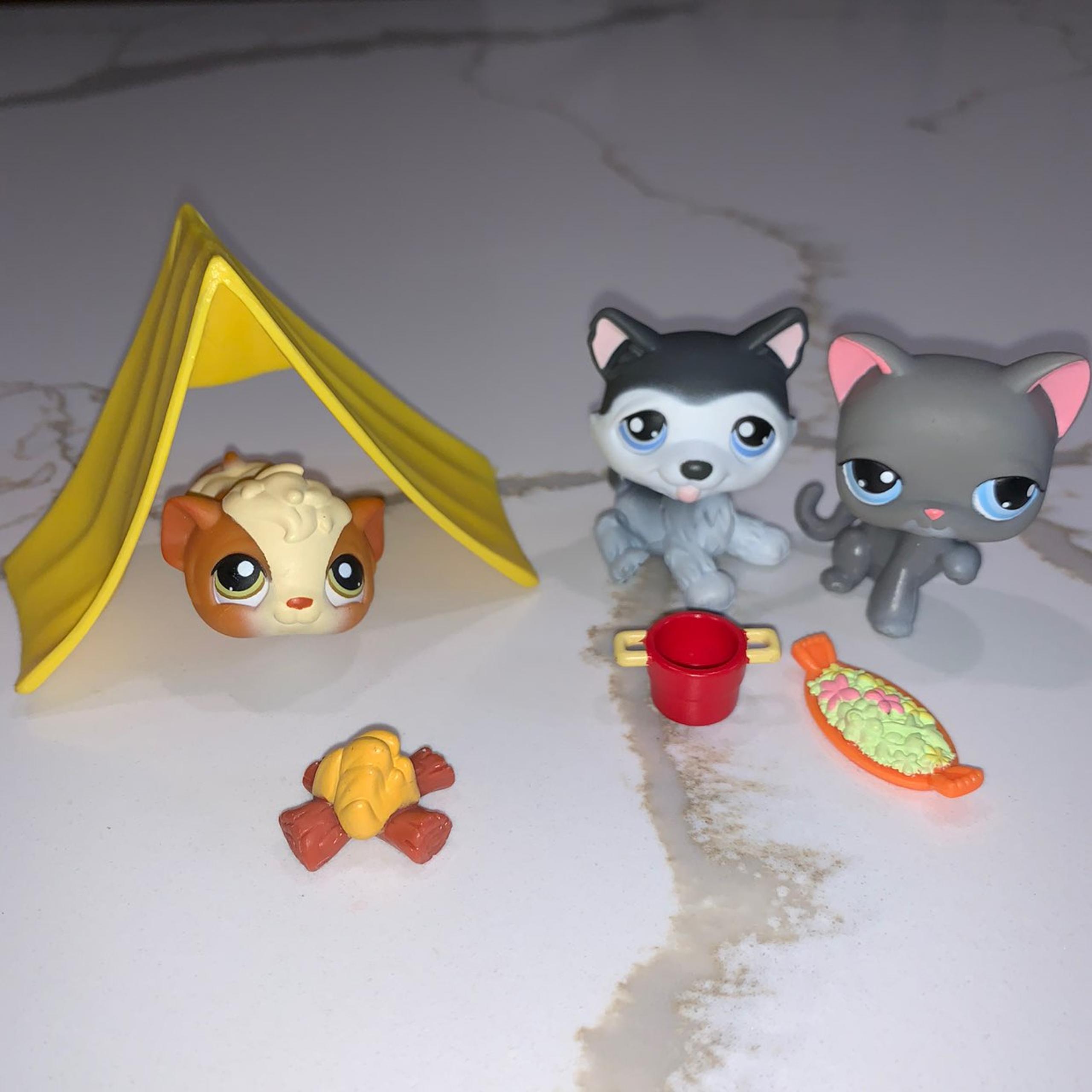 LPS pets & campire set