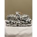 Deborah Connelly DOGS VELOUR 6 pc 2 BATH TOWELS 2 HAND 2 TIP Black White SPA SET