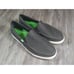 Sanuk Shoes Sideline Jean Slub Charcoal Grey Mens Size 11.5