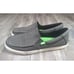 Sanuk Shoes Sideline Jean Slub Charcoal Grey Mens Size 11.5