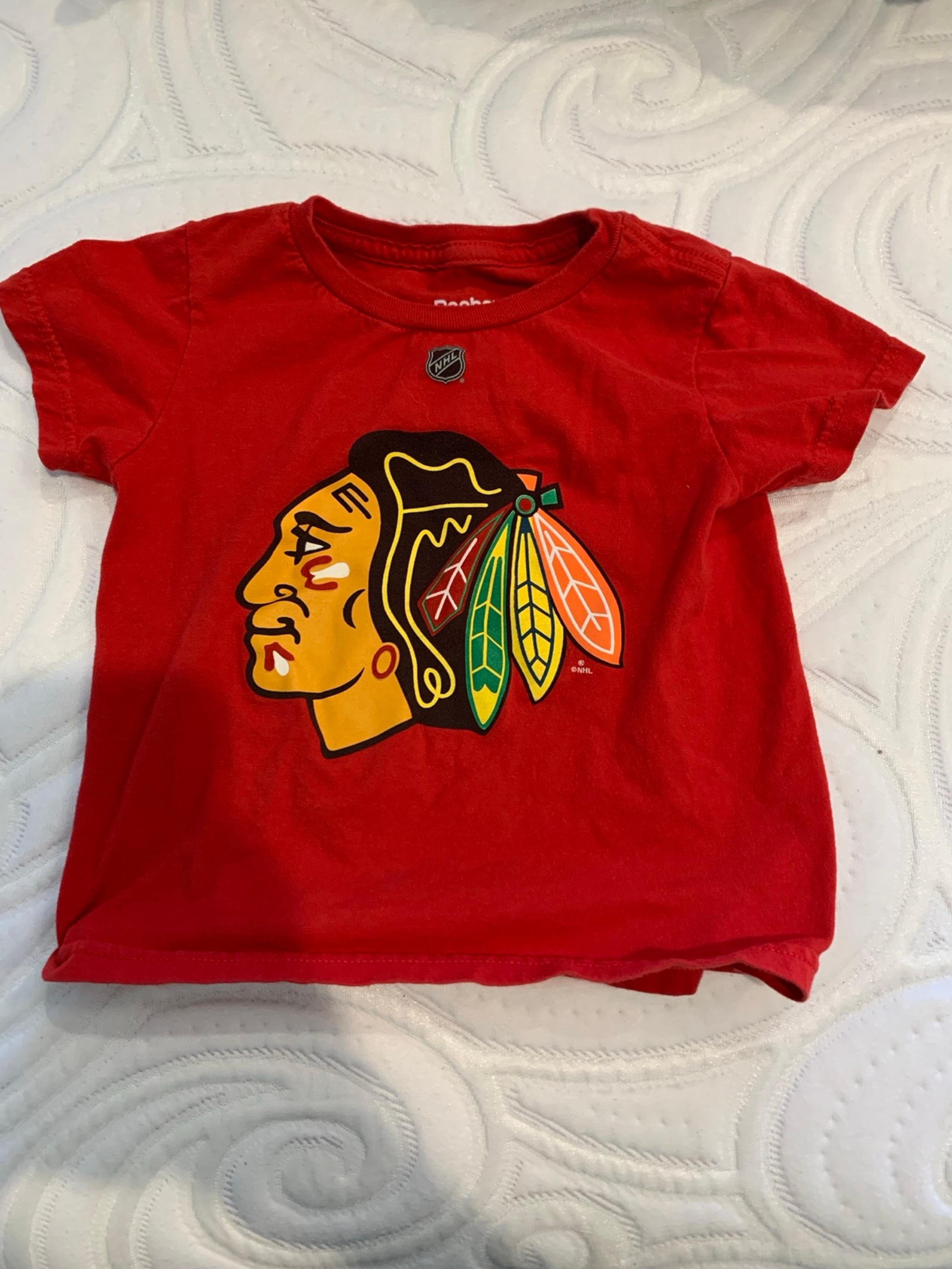Reebok NHL Jonathan Toews Chicago Blackhawks Shirt Size 2t/3t