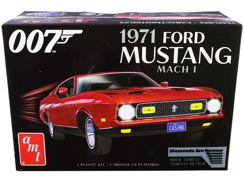 Skill 2 Model Kit 1971 Ford Mustang Mach 1 (James Bond 007) Diamonds are Foreve