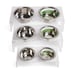 POOCH-LABS Large Acrylic Double Feeder - Clear
