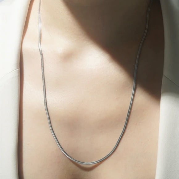 Sterling Silver 925 Rope Chain Necklace