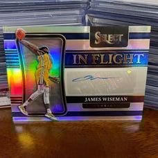 21/22 Select James Wiseman In Flight Auto 179/299 PLUS RC Lot