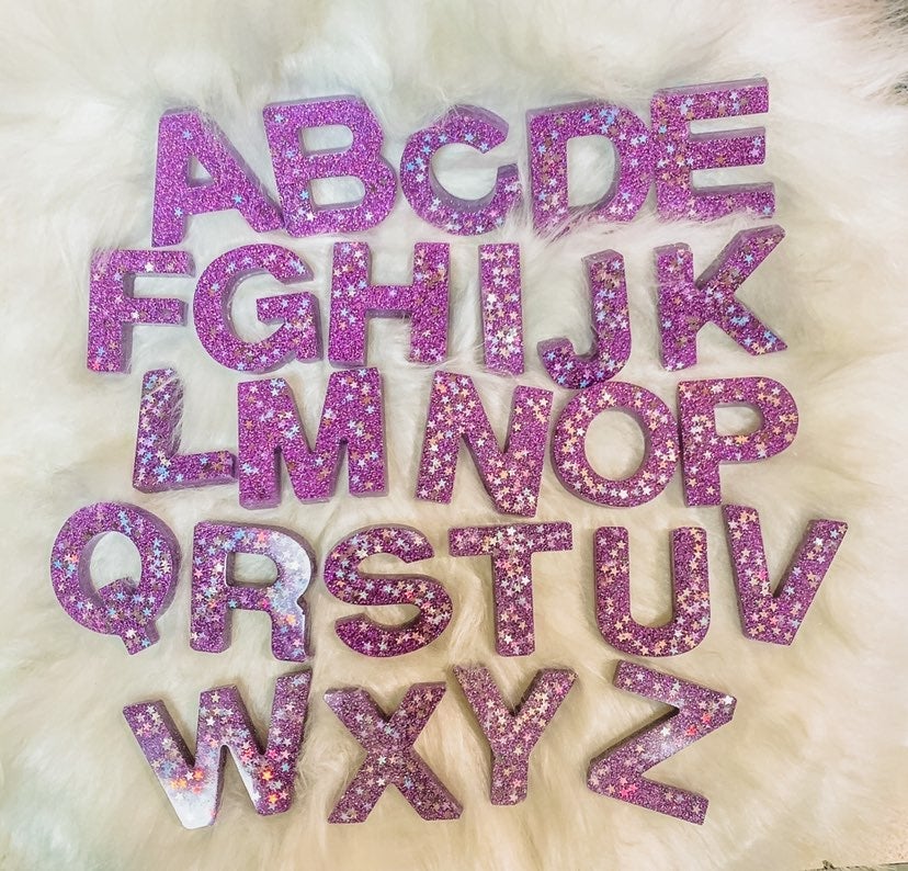 Custom Sensory A-Z letter toys