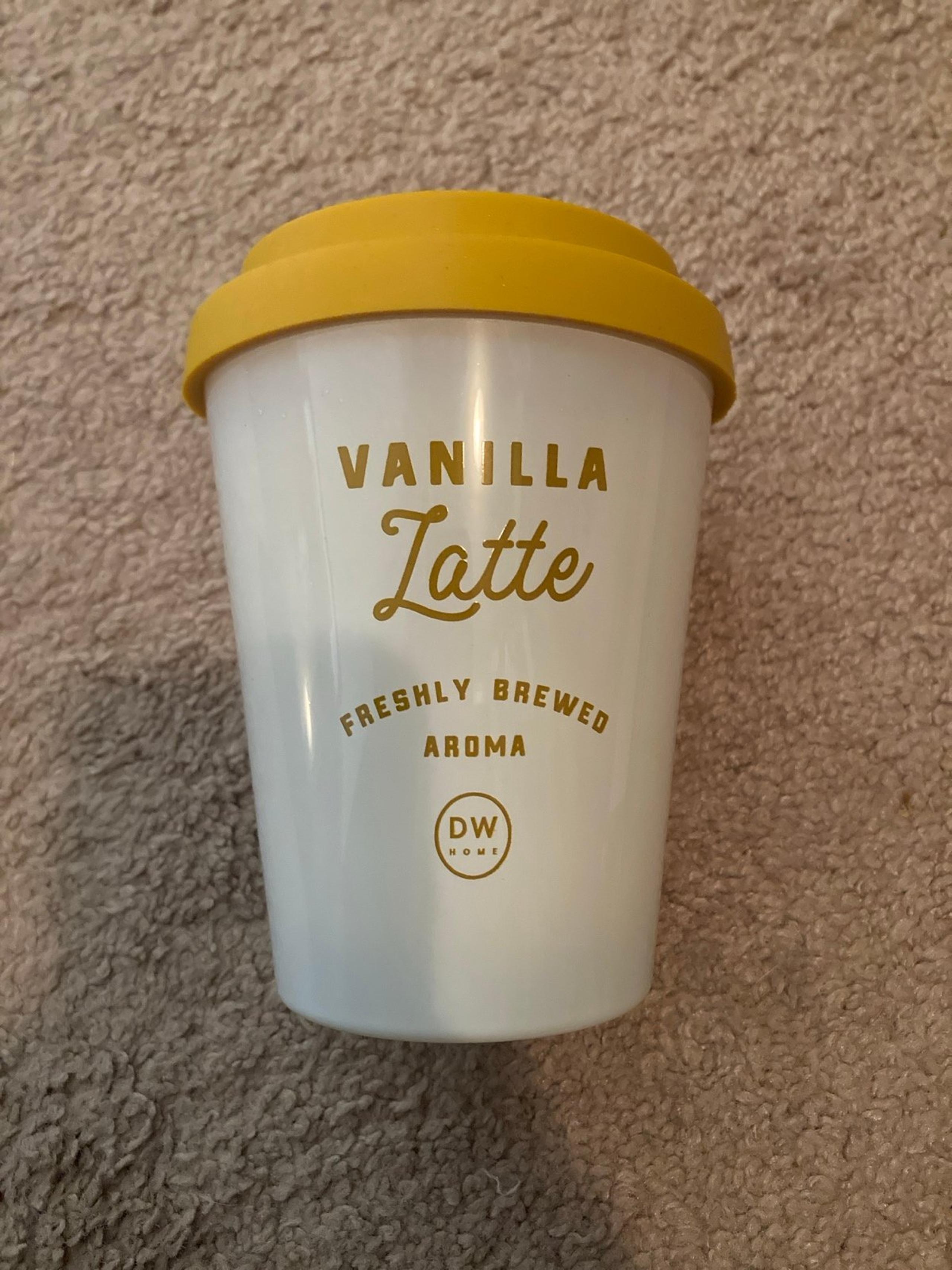 DW vanilla latte candle