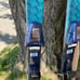 K2 Salomon skis with Series 5 bindings