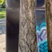 K2 Salomon skis with Series 5 bindings