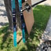 K2 Salomon skis with Series 5 bindings