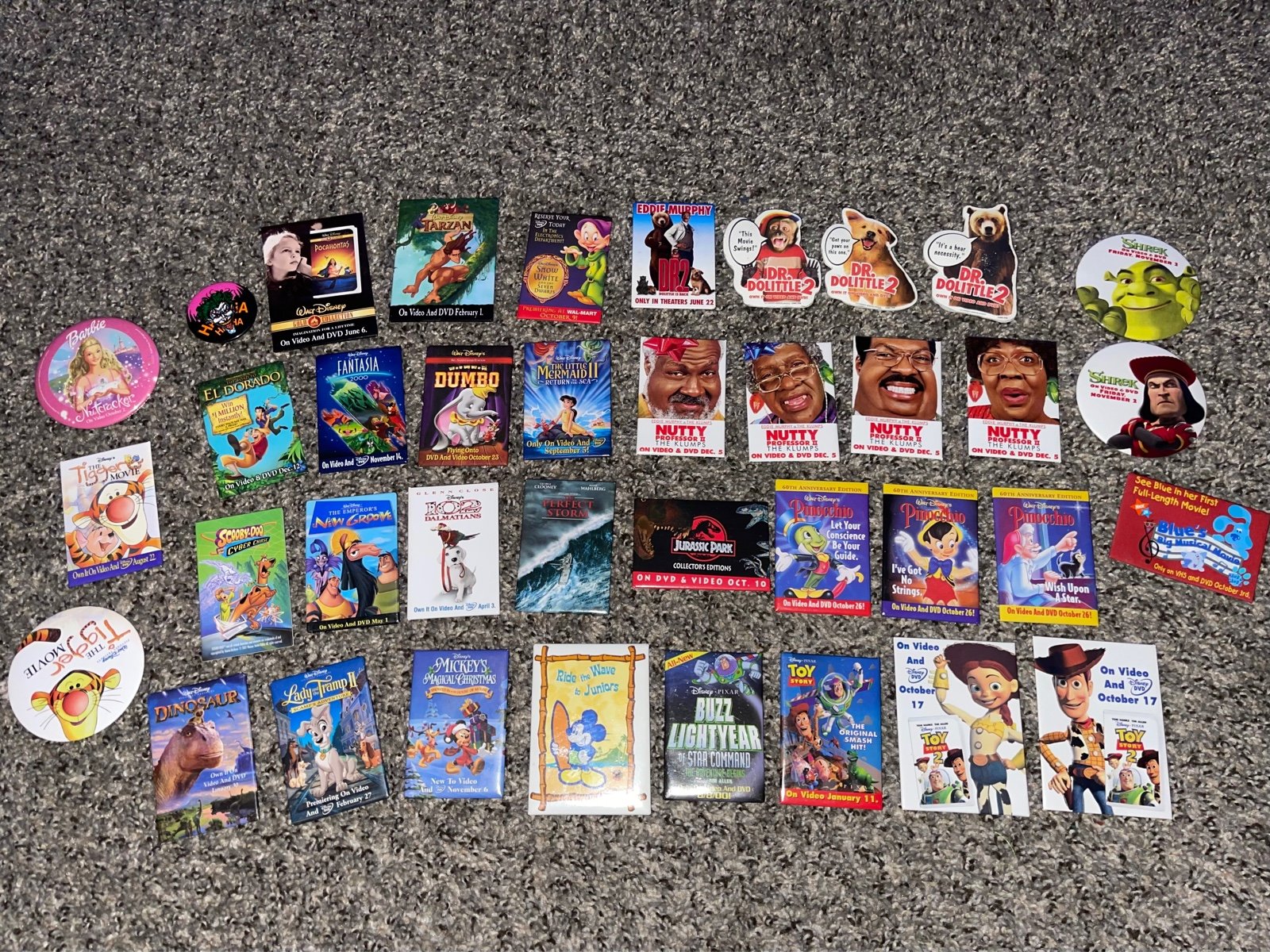 Disney vintage pins