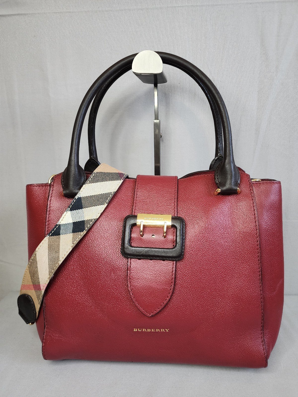 BURBERRY Buckle Tote Bag