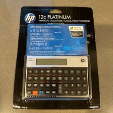 HP 12c Platinum Financial Calculator